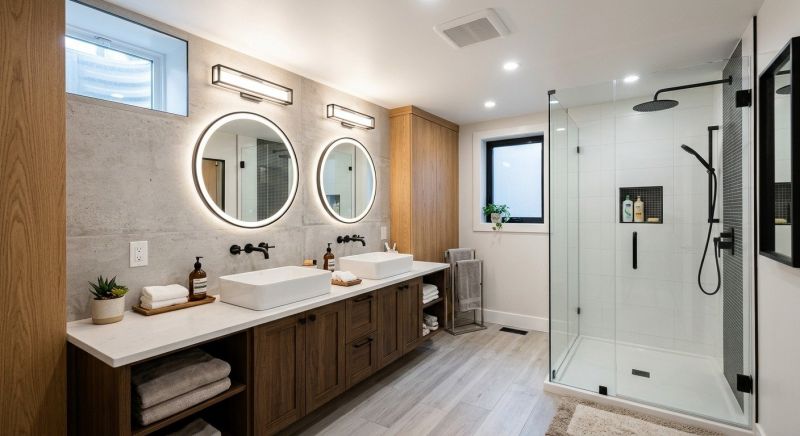 Basement Bathroom Remodeling in Mystic, CT