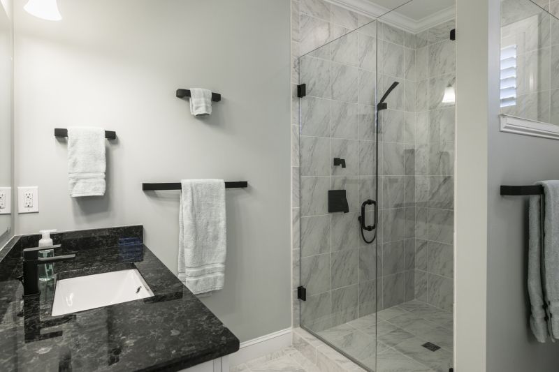 Granite Shower Installation in Mystic, CT