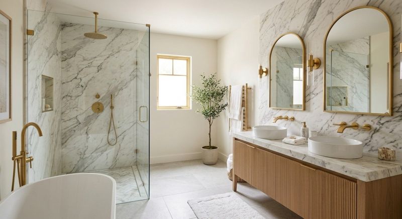 Luxury Bathroom Installation in Mystic, CT